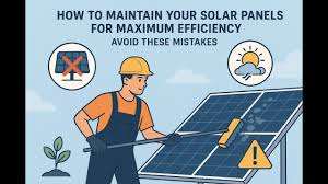 How to Maintain Solar Panels for Maximum Efficiency