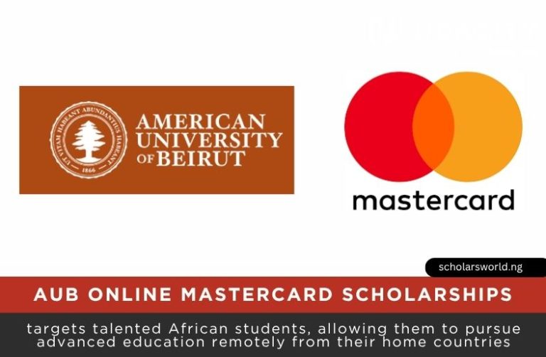 AUB-Online-MasterCard-Scholarships